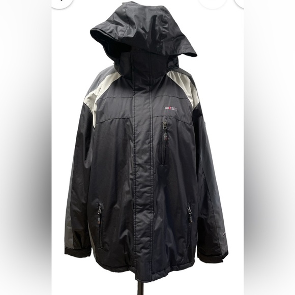 Weather Proof 32 Size XL Waterproof Hooded Men Wind Breaker Jacket - Picture 1 of 4